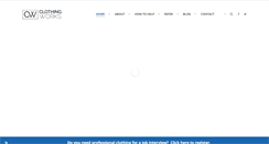 Desktop Screenshot of clothingworks.ca